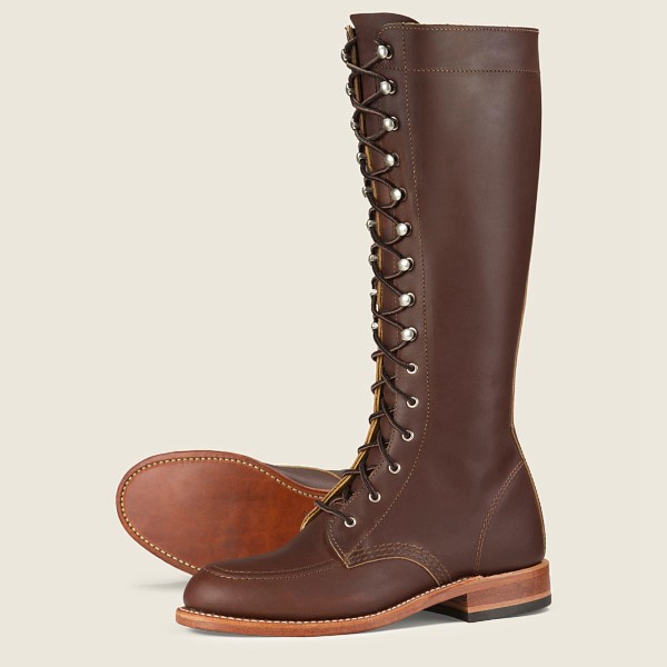 Red Wing Heritage Boots Gloria - Tall Oro-Iginal Læder - Brune - Dame 7016-JOVQK